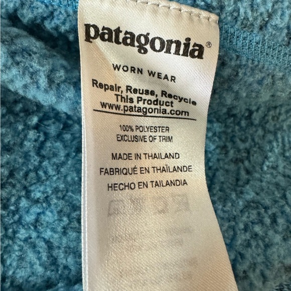 Patagonia Better Sweater Jacket Blue Size Small - Picture 11 of 12
